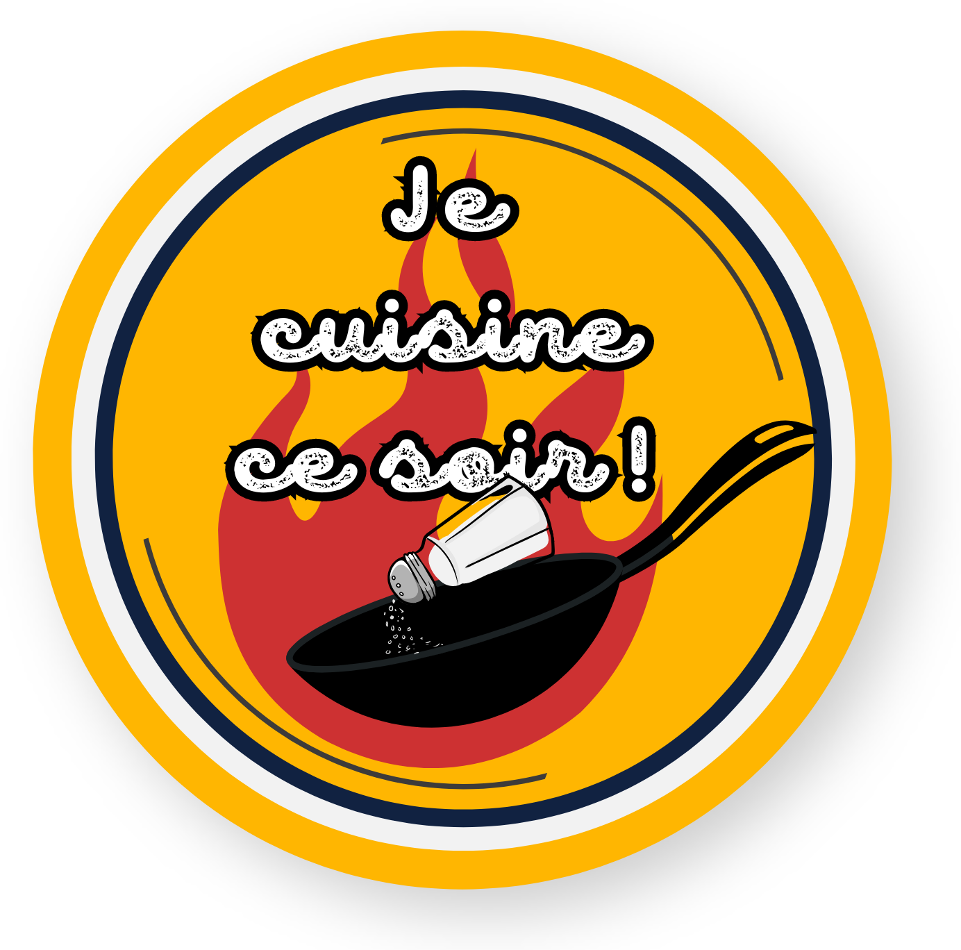 LOGO Je cuisine ce soir ! Site avec idées pour cuisine maison